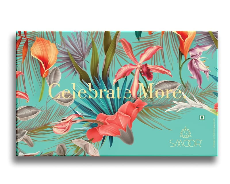 SMOOR Premium Celebration Box Chocolates Gift Pack Special Occasions Box of 10 (145 gm)