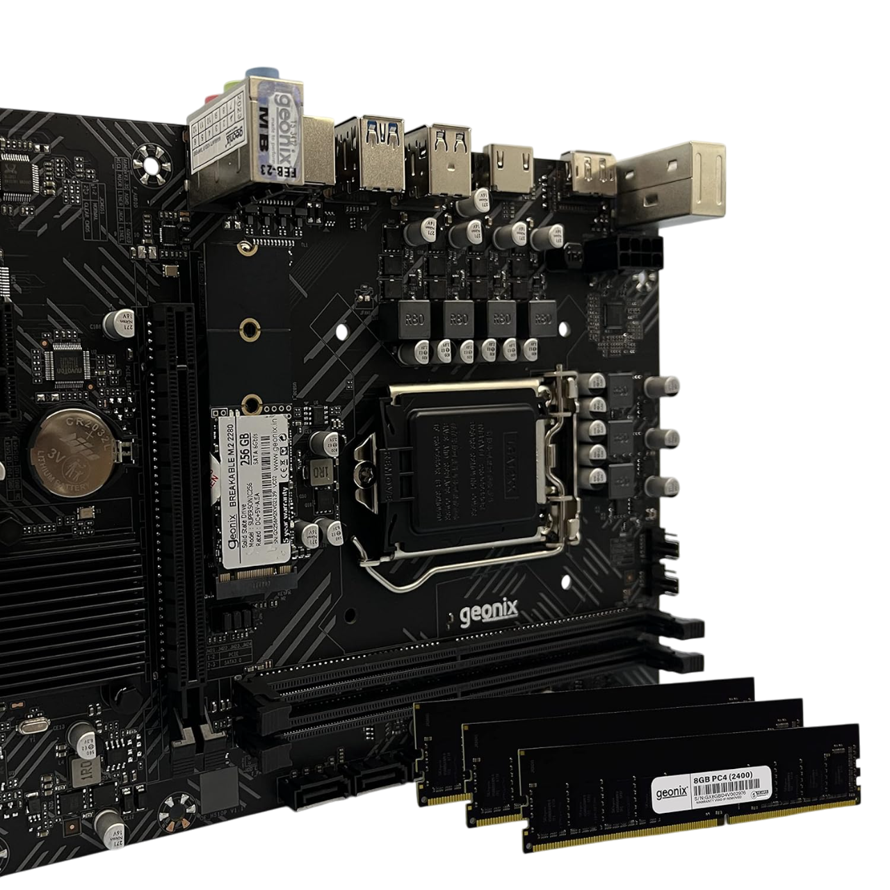 Geonix Desktop RAM, 8GB DDR4 2666MHz, 8 IC, 8GBDR4-8IC Geonix Desktop RAM, 8GB DDR4 2666MHz, 8 IC, 8GBDR4-8IC