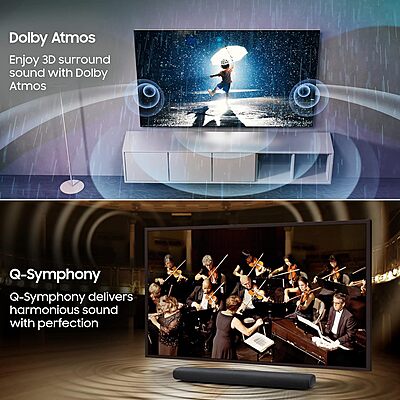 Samsung 127 cm (50 inches) The Frame Series 4K Ultra HD Smart QLED TV QA50LS03BAKLXL