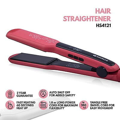 Havells Wide Plate Hair Straightener - HS4121