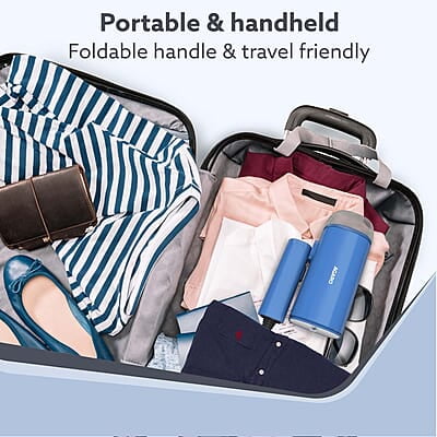 AGARO Elegant Handheld Garment Steamer 1200W, 170 ML Water Tank