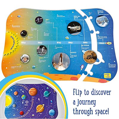 Imagimake Mapology Solar System Puzzle - Learning Aid And Educational Toy - For Kids Age 4 And Above Imagimake Mapology Solar System Puzzle - Learning Aid And Educational Toy - For Kids Age 4 And Above