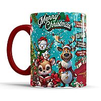 Christmas Coffee Mug 330ml - Merry Christmas & Happy New Year Gift, Christmas Gift