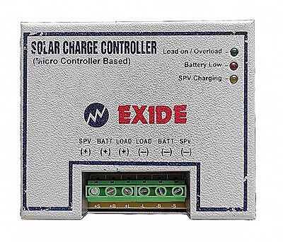 Exide 12V/24V Auto PWM 20A Solar Charge Controller Battery Charger Exide 12V/24V Auto PWM 20A Solar Charge Controller Battery Charger