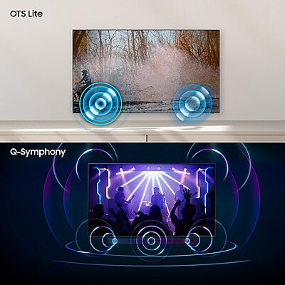 Samsung 138 cm (55 inches) 4K Ultra HD Smart QLED TV QA55Q60DAULXL