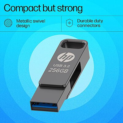 HP x5600c 128GB USB 3.2 Type C Pendrive HP x5600c 128GB USB 3.2 Type C Pendrive
