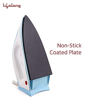 Lifelong Dry Iron Press 1100 W, Electric Dry Iron with Temperature Controle