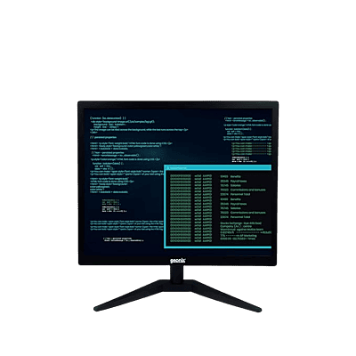 Geonix 17" LED PC Monitor, VGA & HDMI, 1280x1024-‎GXTF-WVHDF171
