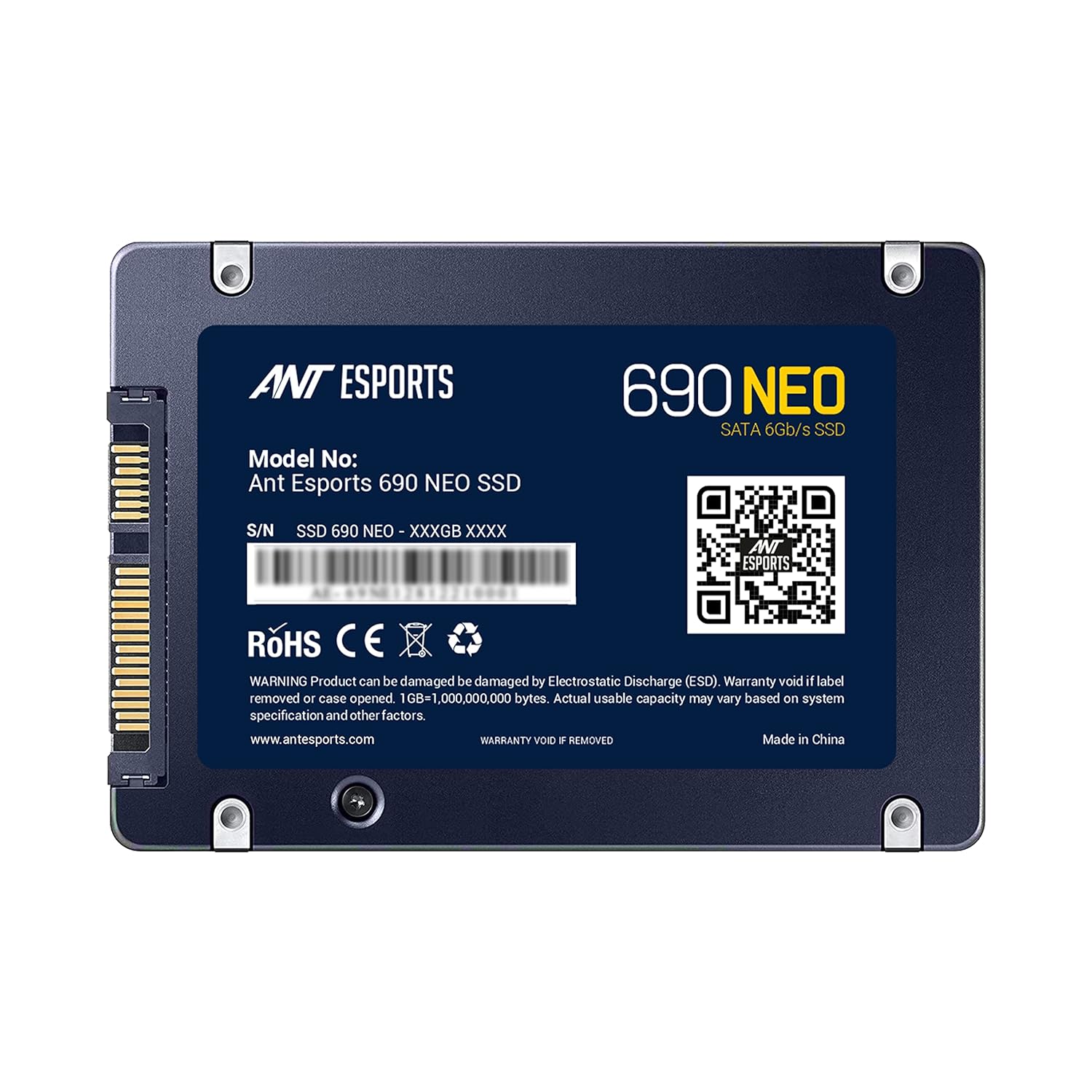 Ant Esports 690 Neo 2.5" 256GB SSD