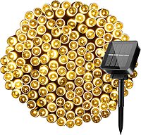 Mars Warm White Model Solar Ladi Toran  String Warm White  Waterproof Solar Light Chain Lighting, Decoration for Garden