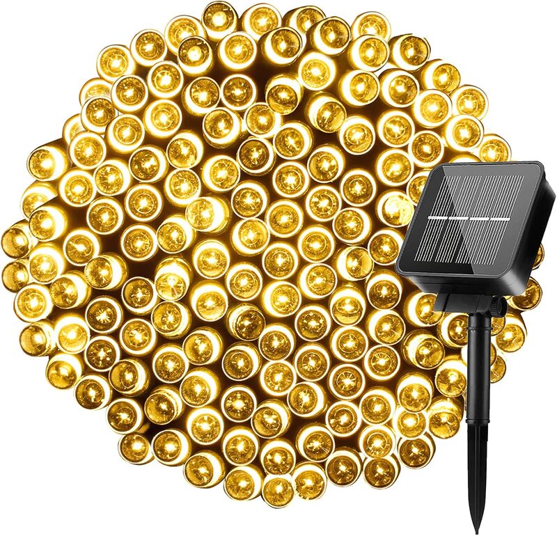 Mars Warm White Model Solar Ladi Toran String Warm White Waterproof Solar Light Chain Lighting, Decoration for Garden Mars Warm White Model Solar Ladi Toran String Warm White Waterproof Solar Light Chain Lighting, Decoration for Garden