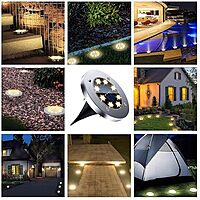 Ground Light Model Rechargeable Solar Garden Light  Waterproof