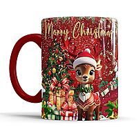 Christmas Coffee Mug 330ml - Merry Christmas & Happy New Year Gift, Christmas Gift