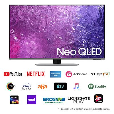 Samsung 163 cm (65 inches) 4K Ultra HD Smart Neo QLED TV QA65QN90CAKLXL Samsung 163 cm (65 inches) 4K Ultra HD Smart Neo QLED TV QA65QN90CAKLXL