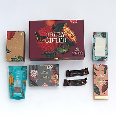 SMOOR Premium Serenity Box Chocolates Gift Pack Special Occasions 388gm (Pack of 1)