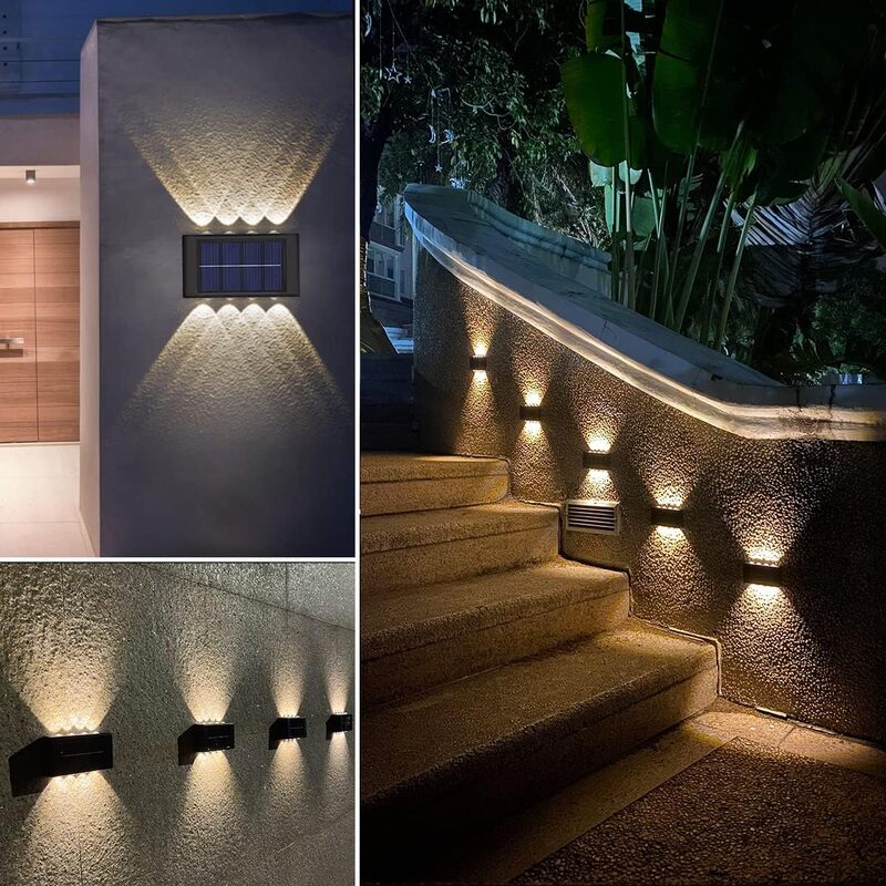Jaguar 8 lence solar up down wall light Outdoor Solar Waterproof for Fence Jaguar 8 lence solar up down wall light Outdoor Solar Waterproof for Fence