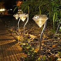 Kohinoor Model Rechargeable Solar Garden Light Solar Light Outdoor Rainproof Garden Light Street Light In-Ground Lights