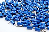 2.5 sq.mm-insulated copper pin type terminal ends | HPI-18 (pack of 10 ) 2.5 sq.mm-insulated copper pin type terminal ends | HPI-18 (pack of 10 )