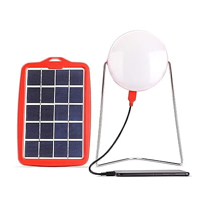 Pro 400- Super Bright Emergency Solar Light With Usb Mobile Charging 400 Lumens Of Brightness