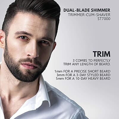 Havells UniBlade (Shaver cum Trimmer) Rechargeable battery 3 Trimming Combs Havells UniBlade (Shaver cum Trimmer) Rechargeable battery 3 Trimming Combs