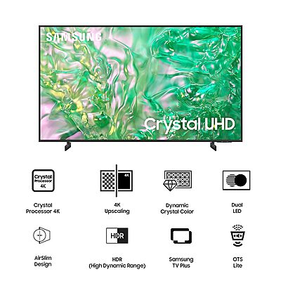Samsung 125 cm (50 inches) 4K Ultra HD Smart LED TV UA50DU8300ULXL