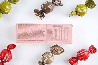 SMOOR Assorted Choco Truffles Box Premium Chocolate Gift Box Special Occasions Box of 4 (56g)