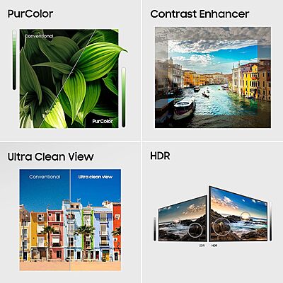 Samsung 80 cm (32 Inches) Wondertainment Series HD Ready LED Smart TV UA32T4340BKXXL