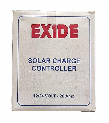 Exide 12V/24V Auto PWM 20A Solar Charge Controller Battery Charger