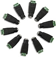 DC Power Jack Female Connector with 2 pin Screw Terminal – 5.5 x 2.1 mm For, CCTV Camera DC Power Jack Female Connector with 2 pin Screw Terminal – 5.5 x 2.1 mm For, CCTV Camera