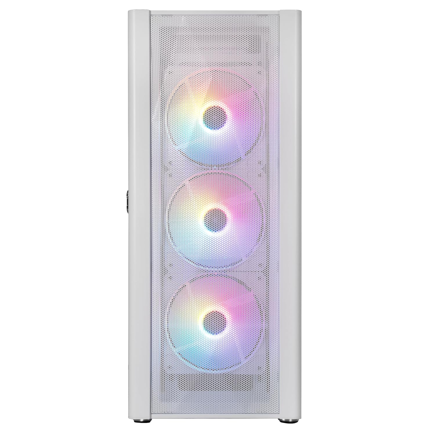 GALAX Revolution (REV-06) PC Case Gaming Cabinet with 4 RGB Cooling Fans | Supports ATX, M-ATX, ITX | Hinged Magnetic Tempered Glass Door | Mesh Panel | Minimalist Design | Spacious Interior (White) GALAX Revolution (REV-06) PC Case Gaming Cabinet with 4 RGB Cooling Fans | Supports ATX, M-ATX, ITX | Hinged Magnetic Tempered Glass Door | Mesh Panel | Minimalist Design | Spacious Interior (White)