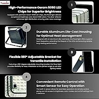 RGB Eagle 300w Solar Flood Light