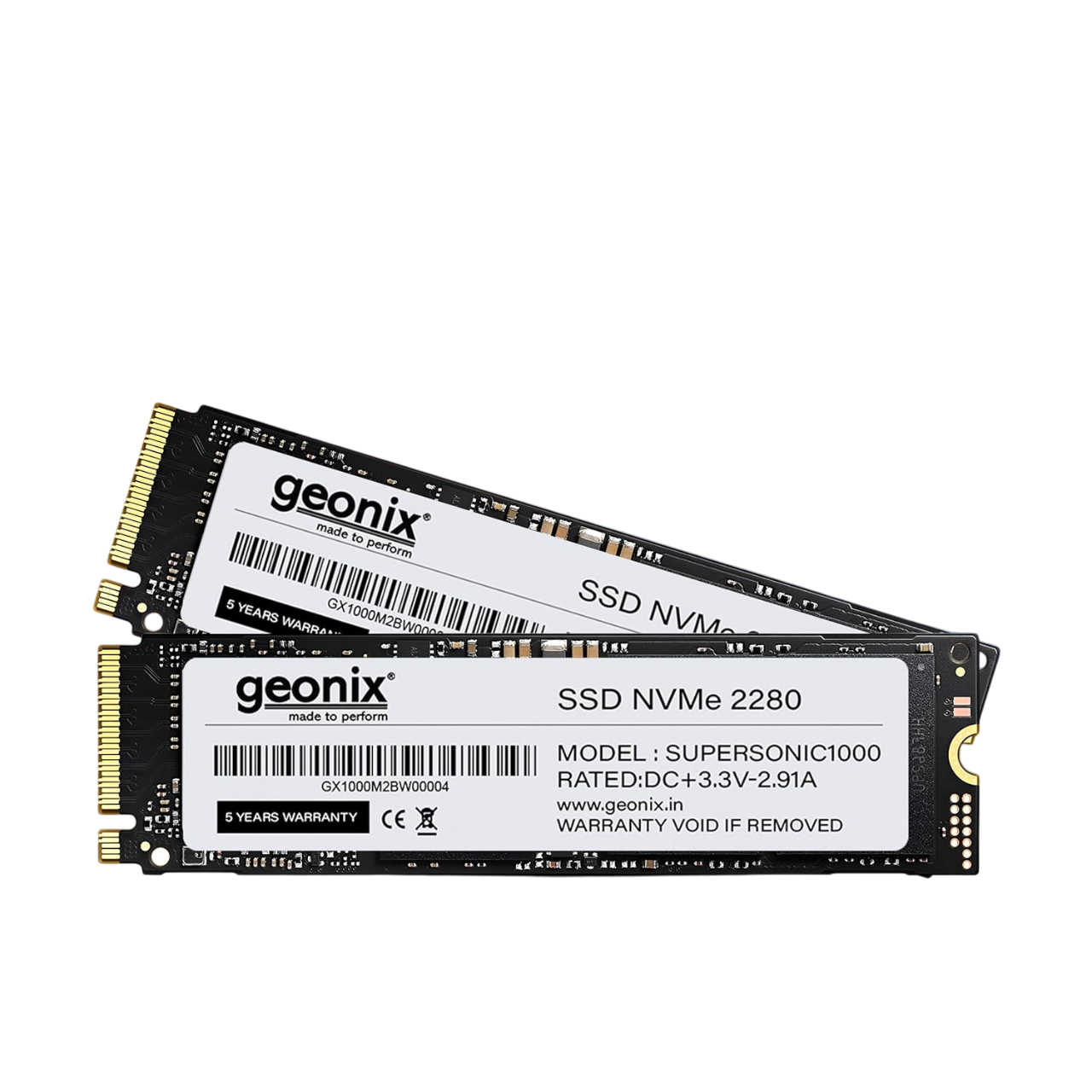 Geonix 256GB M.2 NVMe SSD, 2280, 6Gb/s, 2650/2000 Mbps, 5 Years Warranty, GXNVME256GB Geonix 256GB M.2 NVMe SSD, 2280, 6Gb/s, 2650/2000 Mbps, 5 Years Warranty, GXNVME256GB