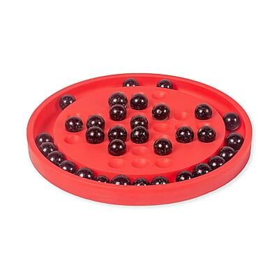 Colourful Brainvita Senior Mind Challenging Board Game with 32 Marbles Colourful Brainvita Senior Mind Challenging Board Game with 32 Marbles