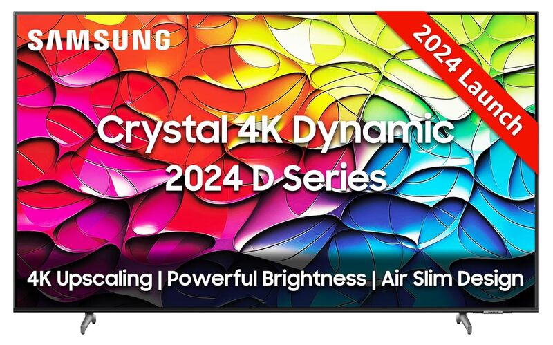 Samsung 108 cm (43 inches) D Series Brighter Crystal 4K Dynamic Ultra HD Smart LED TV UA43DUE80AKLXL