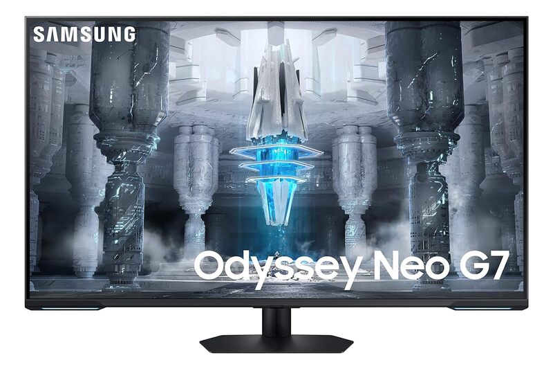 Samsung 43", Neo G7 UHD Gaming Monitor,144Hz, FreeSync Premium Pro, Smart Features,Odyssey G7 Samsung 43", Neo G7 UHD Gaming Monitor,144Hz, FreeSync Premium Pro, Smart Features,Odyssey G7