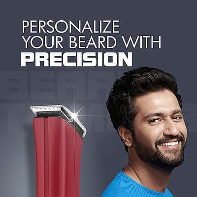 Havells Bt6111 Beard Trimmer, Skin Firendly Stainless Steel Blades 90 Mins Runtime Up To 13 Mm