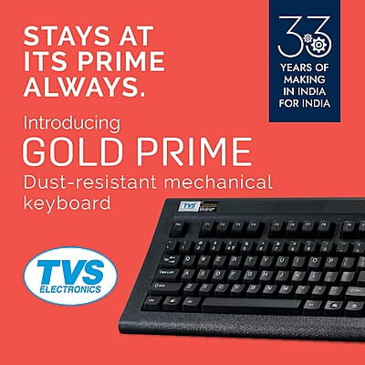TVS Gold Prime Keyboard