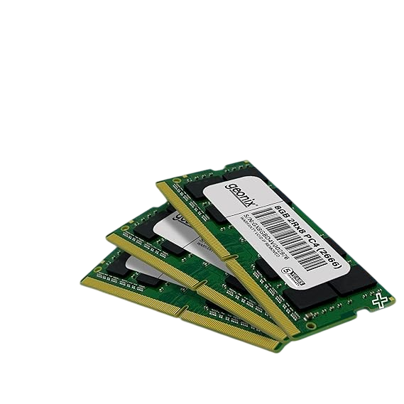 Geonix Laptop RAM, 8 GB DDR4, โFrequency-2666 Mhz, (8x2) IC, 260 Pin, 5 Years Warranty Geonix Laptop RAM, 8 GB DDR4, โFrequency-2666 Mhz, (8x2) IC, 260 Pin, 5 Years Warranty