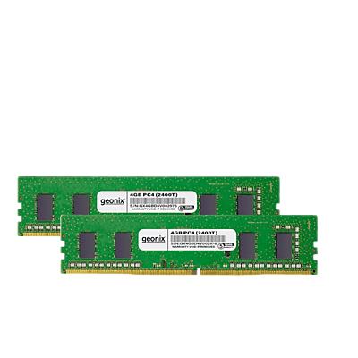 Geonix 4GB DDR4 2400T MHz RAM, (8x1) IC, 288 Pin, 5 Years Warranty, GXDRD44GB