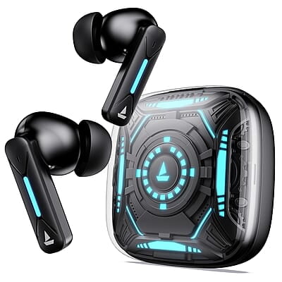 boAt Newly Launched Immortal Airspeed Pro Truly Wireless in- Ear Earbuds w/ 32dB ANC, Beast™ Mode with 40ms Latency, 40hrs Playback, 4 Mics with ENx™, Premium ID w/LEDs & ASAP™ Charge boAt Newly Launched Immortal Airspeed Pro Truly Wireless in- Ear Earbuds w/ 32dB ANC, Beast™ Mode with 40ms Latency, 40hrs Playback, 4 Mics with ENx™, Premium ID w/LEDs & ASAP™ Charge