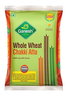 Ganesh Whole Wheat Chakki Atta 1 kg