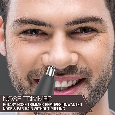 Havells Multi Grooming Kit Gs6532, 5-In-1 With Protective Combs, Rechargeable - All-In-One Trimmer Comes Wth Pouch, Corded Electric