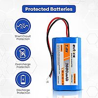 7.4V 2600Mah Li-ion Battery Pack with connector