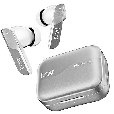 boAt Airdopes 800 (Interstellar White)
