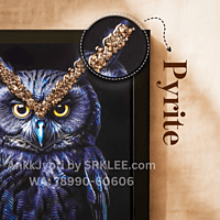 Owl — Pyrite Photo Frame Owl — Pyrite Photo Frame