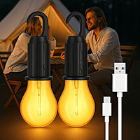 Light Rechargeable LED Camping Lantern with USB - Travling, Emergency 6 hrs Bulb Emergency Light