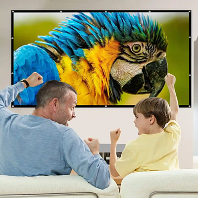Tonzo Fabric 16:9 Projector Screen (100 Inch) Tonzo Fabric 16:9 Projector Screen (100 Inch)