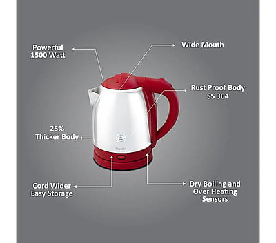 Preethi Armour Plus 1.5Litre Electric Kettle