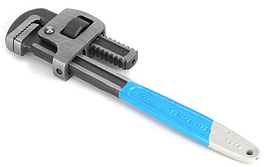 TAPARIA Pipe Wrench 14" 350mm for 1.5inch 8A 1274