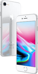 Apple iPhone 8, US Version, 64GB, Silver - Unlocked